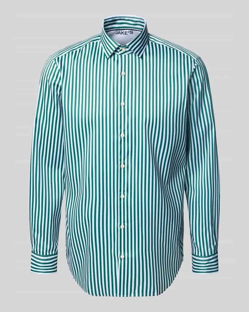 JAKE*S Regular Fit Business-Hemd mit Kentkragen 