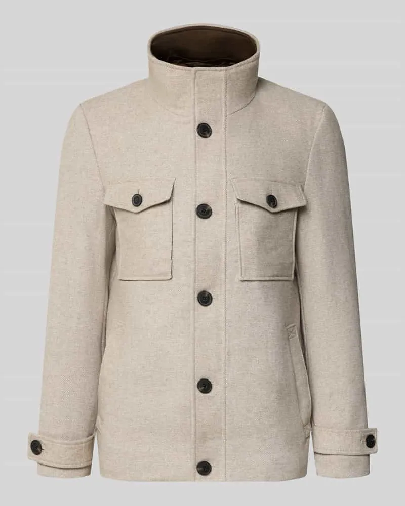 Christian Berg Jacke im 2-in-1-Look Beige