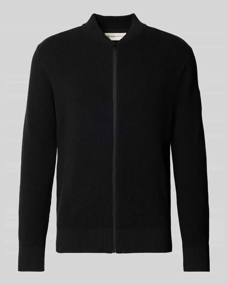 Tom Tailor Regular Fit Strickjacke aus reiner Baumwolle 