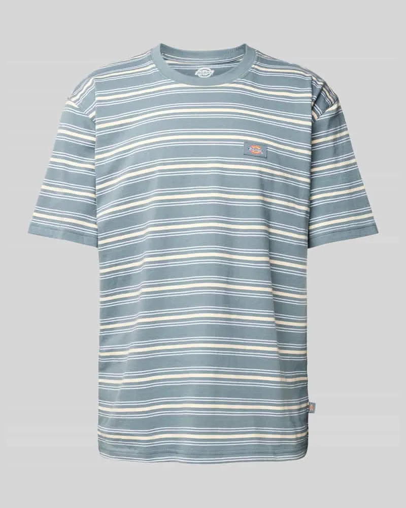 Dickies T-Shirt aus reiner Baumwolle Modell 'LEWISTOWN Petrol