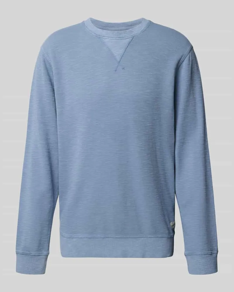 Scotch&Soda Regular Fit Sweatshirt mit Rundhalsausschnitt Hellblau