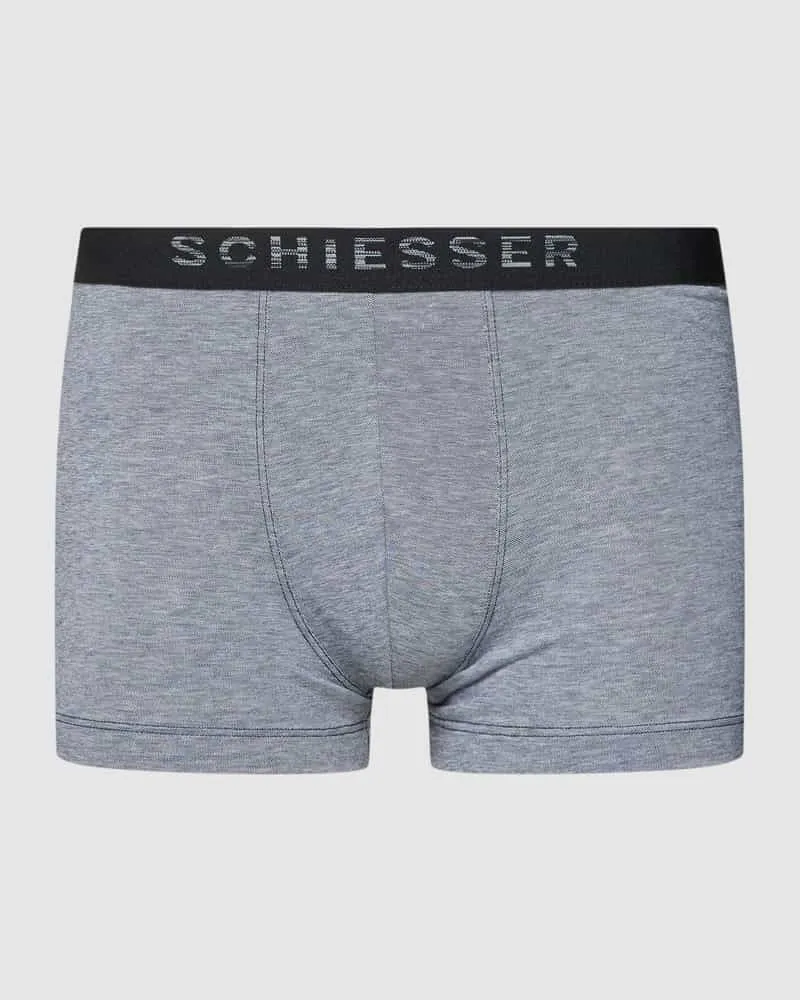 Schiesser Trunks in melierter Optik Modell 'Piqué 