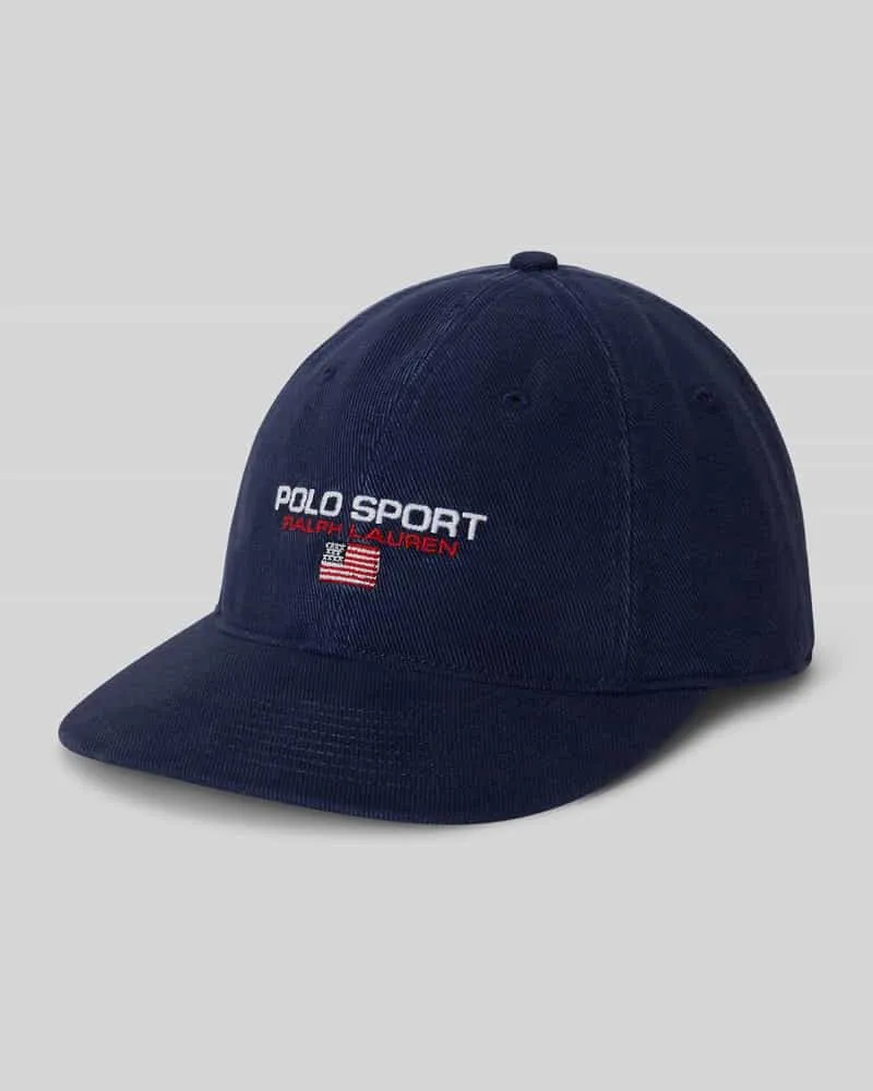 Ralph Lauren Basecap aus reiner Baumwolle Marine
