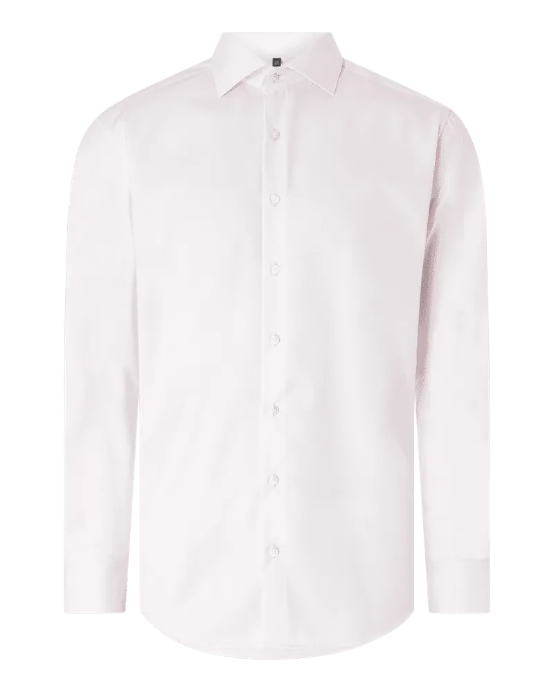 Eterna Regular Fit Businesshemd aus Uni Solid 