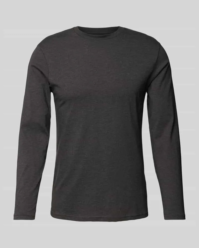 Ragman Longsleeve mit Rundhalsausschnitt 