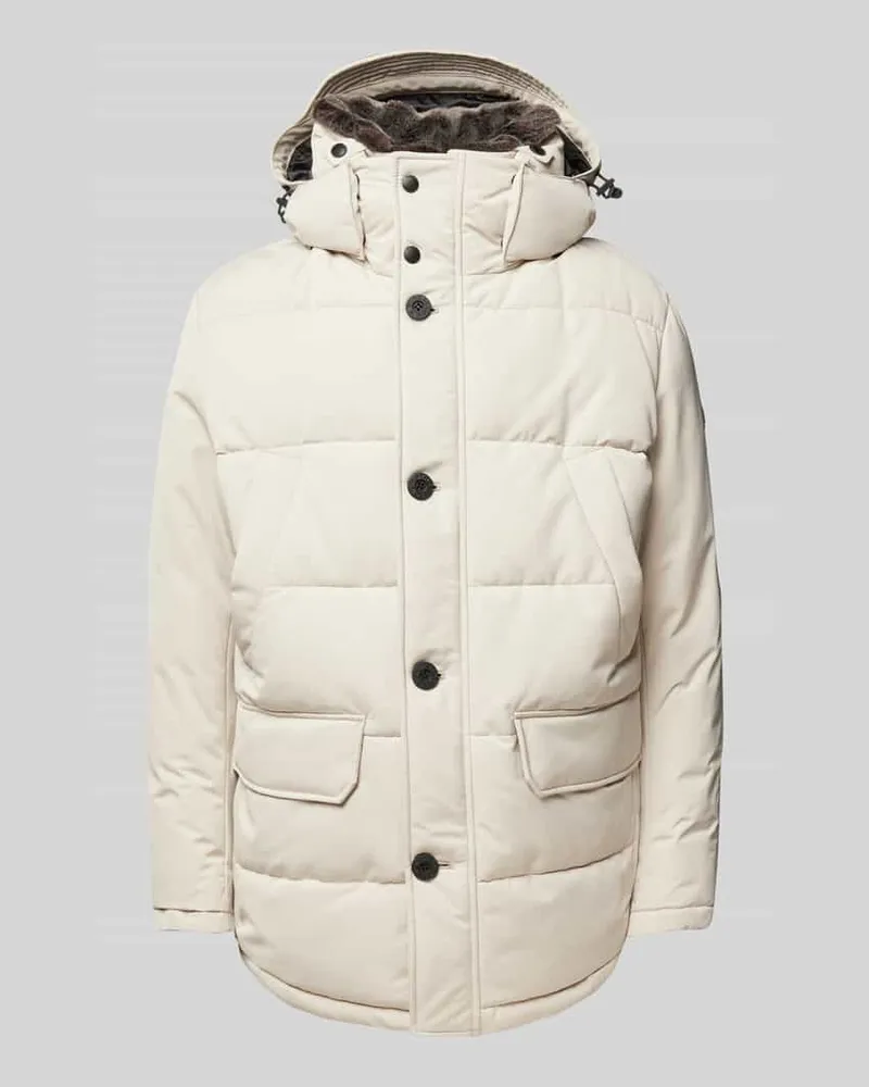 Strellson Steppjacke mit Kapuze 