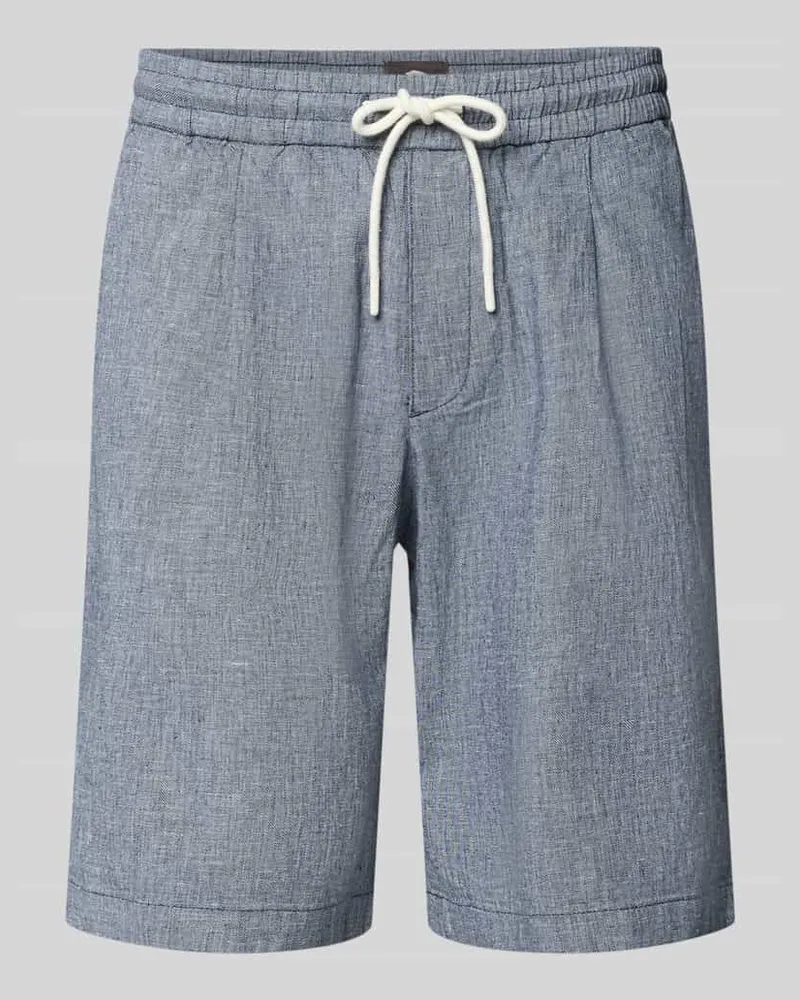 Fynch-Hatton Bermudas mit französischen Eingrifftaschen Modell 'COLI Dunkelblau