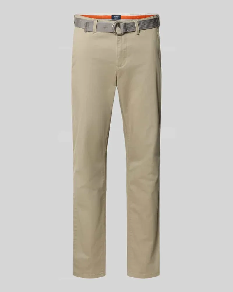 McNeal Slim Fit Chino mit Gürtel 