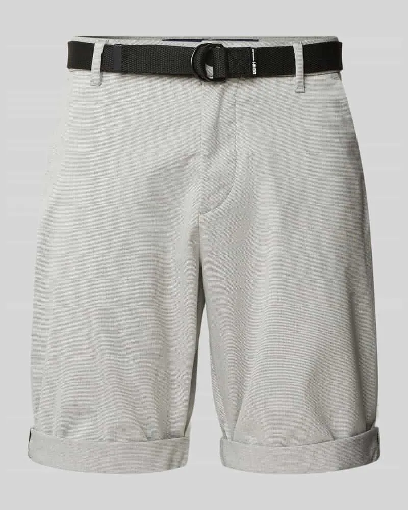 Tom Tailor Regular Fit Chinoshorts mit Gürtel 
