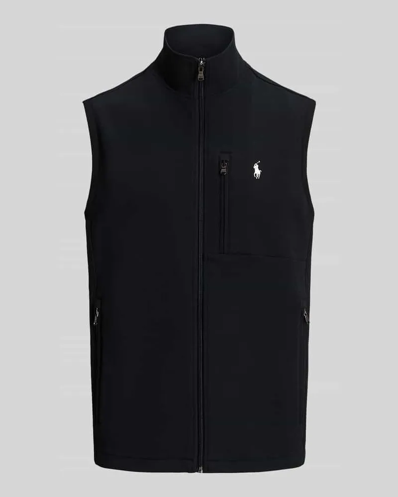 Ralph Lauren Regular Fit Weste aus Baumwoll-Mix Black