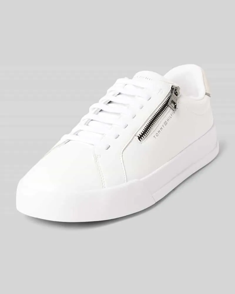 Tommy Hilfiger Low Top Sneaker aus echtem Leder 