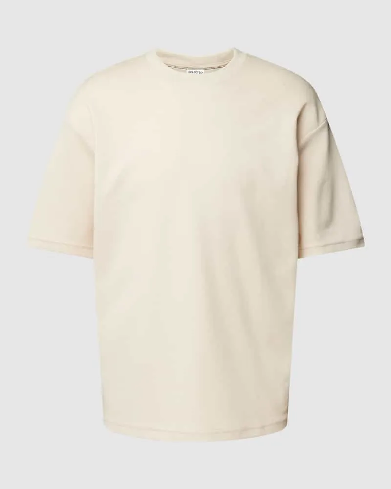 Selected Homme Relaxed Fit T-Shirt mit Rundhalsausschnitt Modell 'OSCAR 