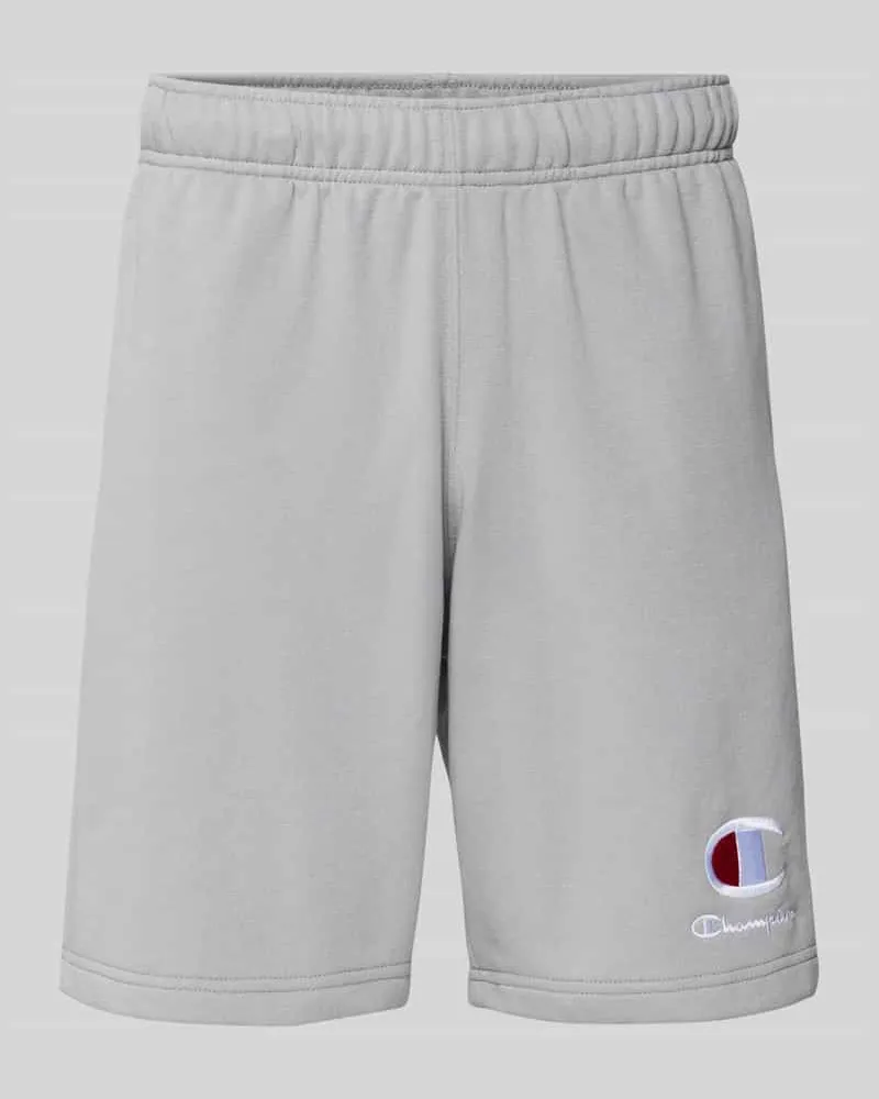 Champion Sweatshorts mit Logo-Stitching und elastischem Bund 