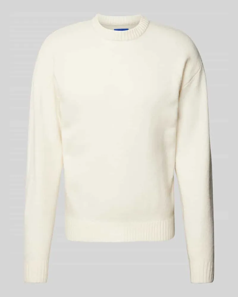Jack & Jones Strickpullover mit gerippten Abschlüssen Modell 'OLLIE 