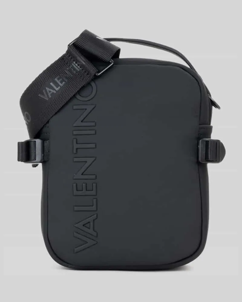 Valentino Bags Umhängetasche mit Label-Prägung Modell 'AXEL Black