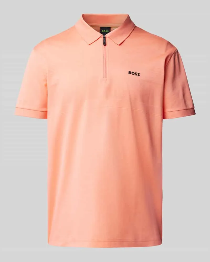 HUGO BOSS Poloshirt mit Label-Detail Modell 'Philix 