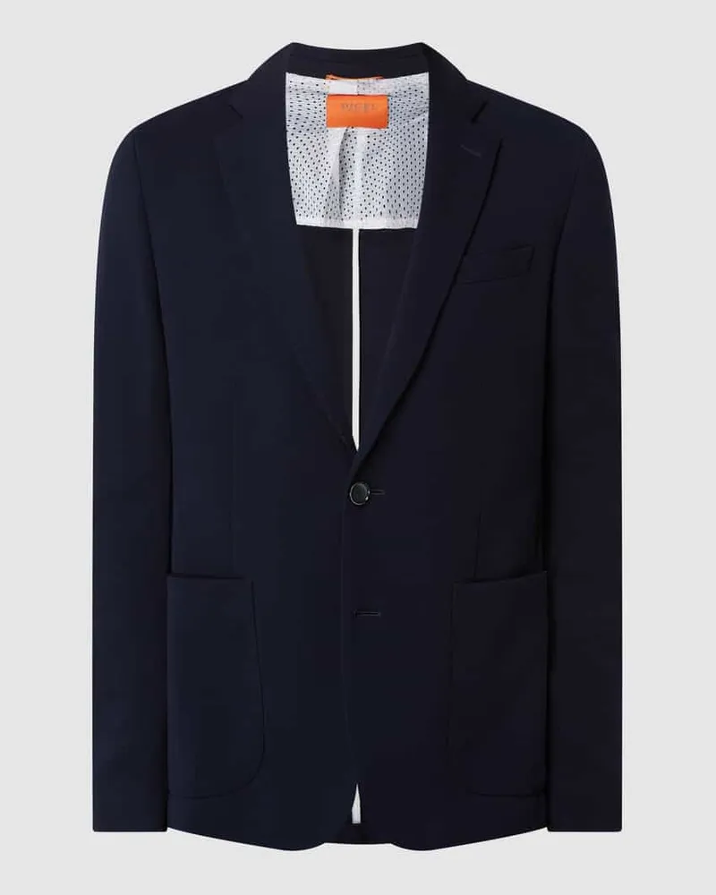 Digel 2-Knopf-Sakko mit Viskose-Anteil Modell 'Neel Dunkelblau