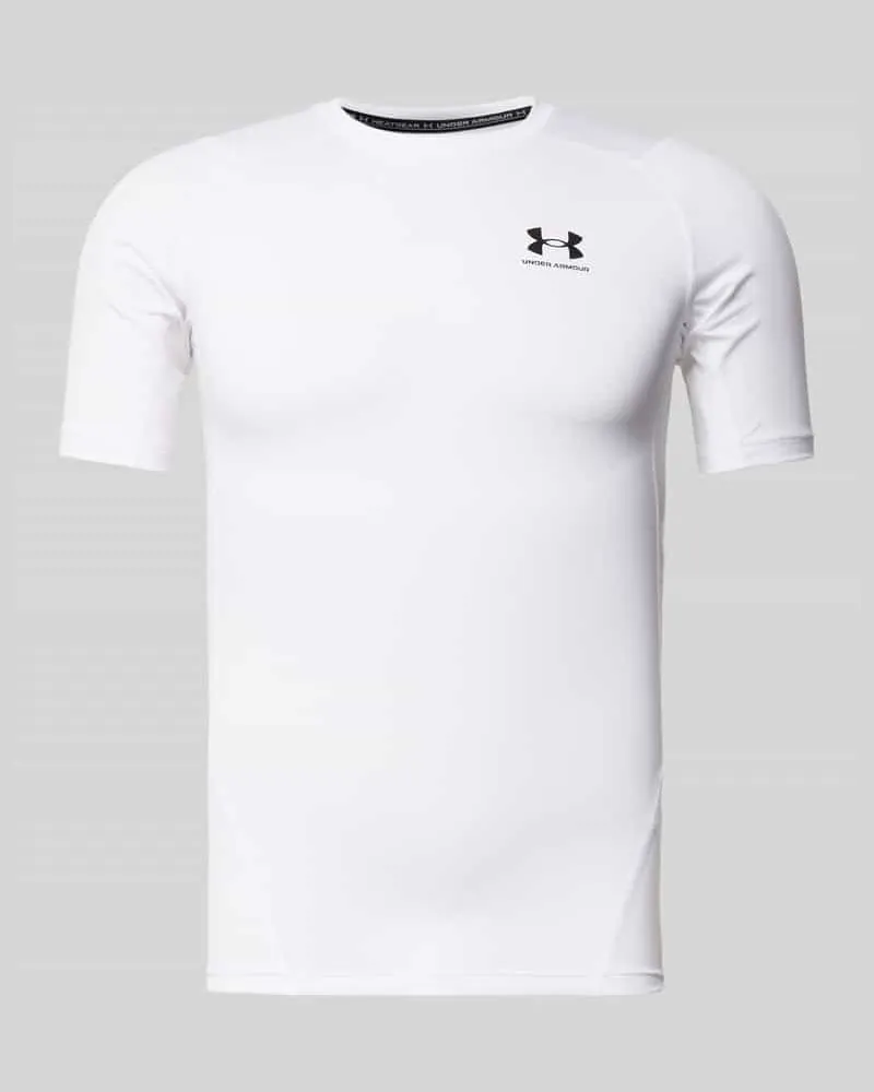 Under Armour T-Shirt mit Label-Print 