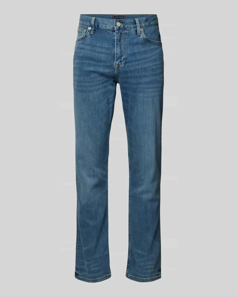 Tommy Hilfiger Straight Fit Jeans im 5-Pocket-Design Modell 'DENTON 