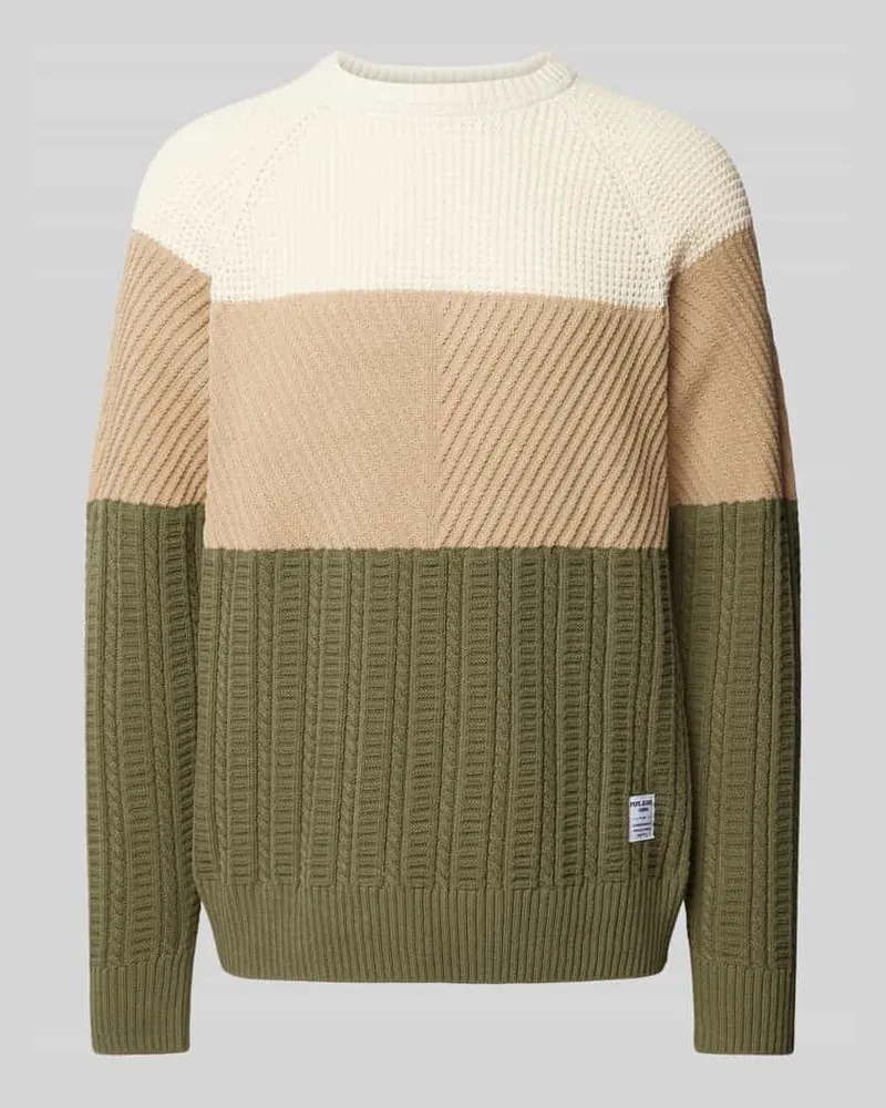 Pepe Jeans Strickpullover mit Strukturmuster Modell 'CODY 