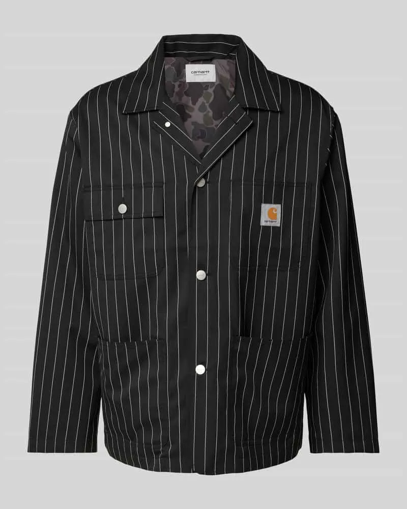 Carhartt WIP Sakko mit Woll-Anteil Modell 'SEATON Black