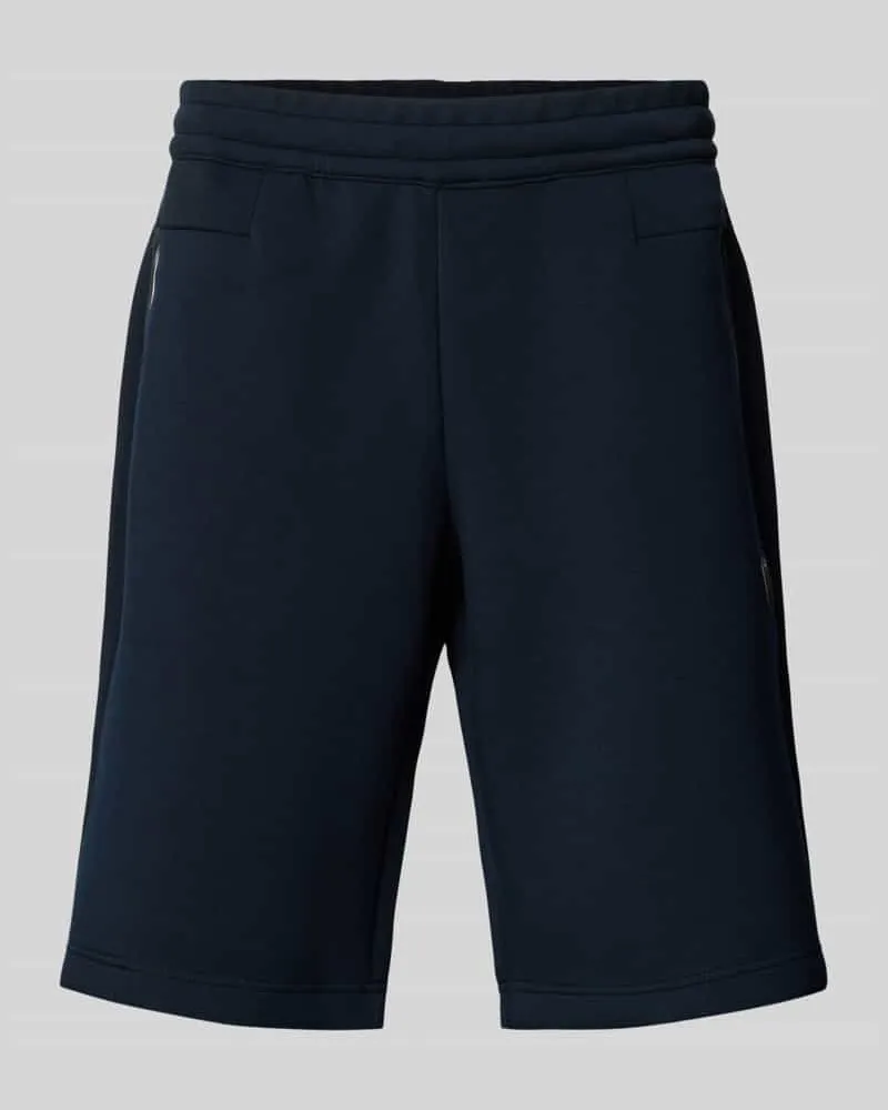 EA7 Shorts mit elastischem Bund Dunkelblau