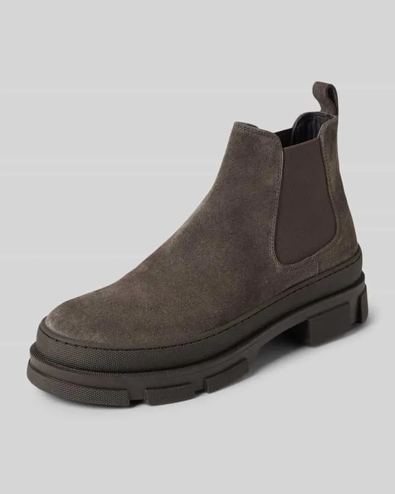 Copenhagen Chelsea Boots aus Leder mit Label-Detail 