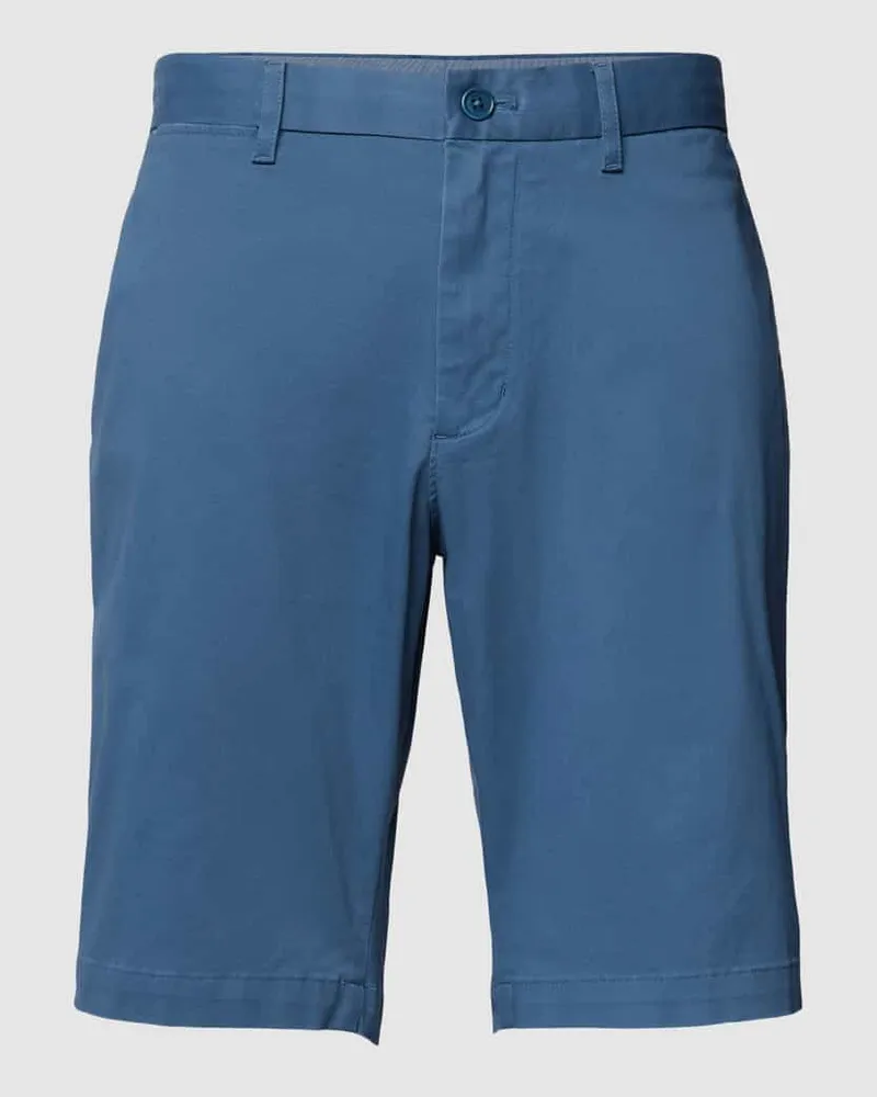 Tommy Hilfiger Straight Leg Chinoshorts mit Gesäßtaschen Modell 'HARLEM 