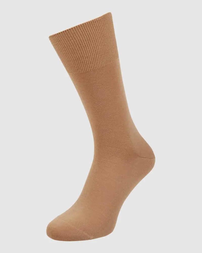 Falke Socken aus Schurwollmischung Modell 'Airport Sock Camel