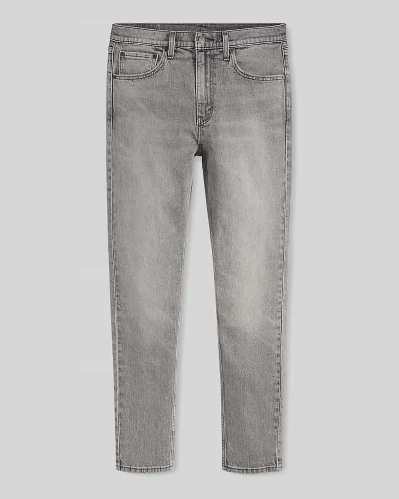 Levi's Slim Fit Jeans mit Label-Patch Mittelgrau