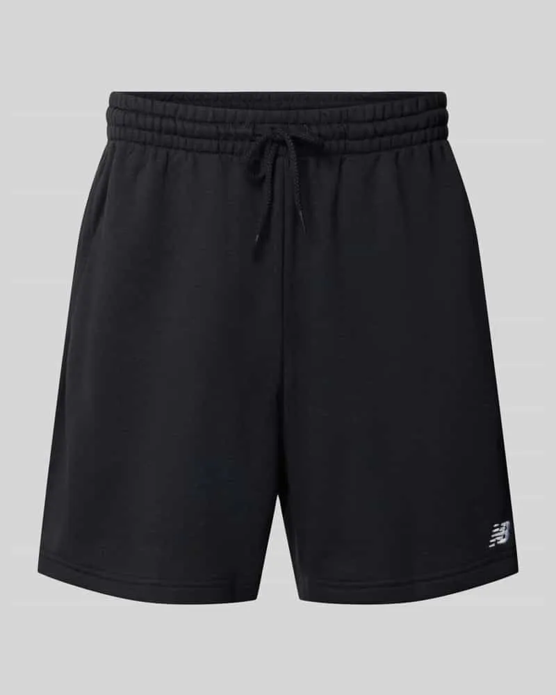 New Balance Sweatshorts aus Baumwoll-Mix Modell 'FRENCH Black