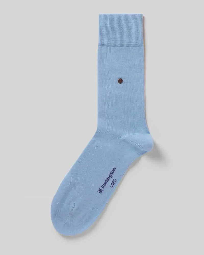 Burlington Socken mit -Niete Bleu