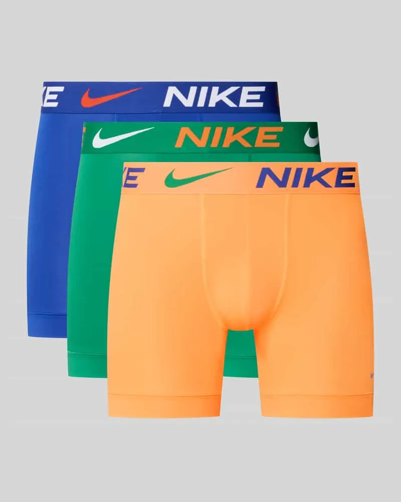 Nike Pant & Trunk mit Label-Schriftzug im 3er-Pack Neon