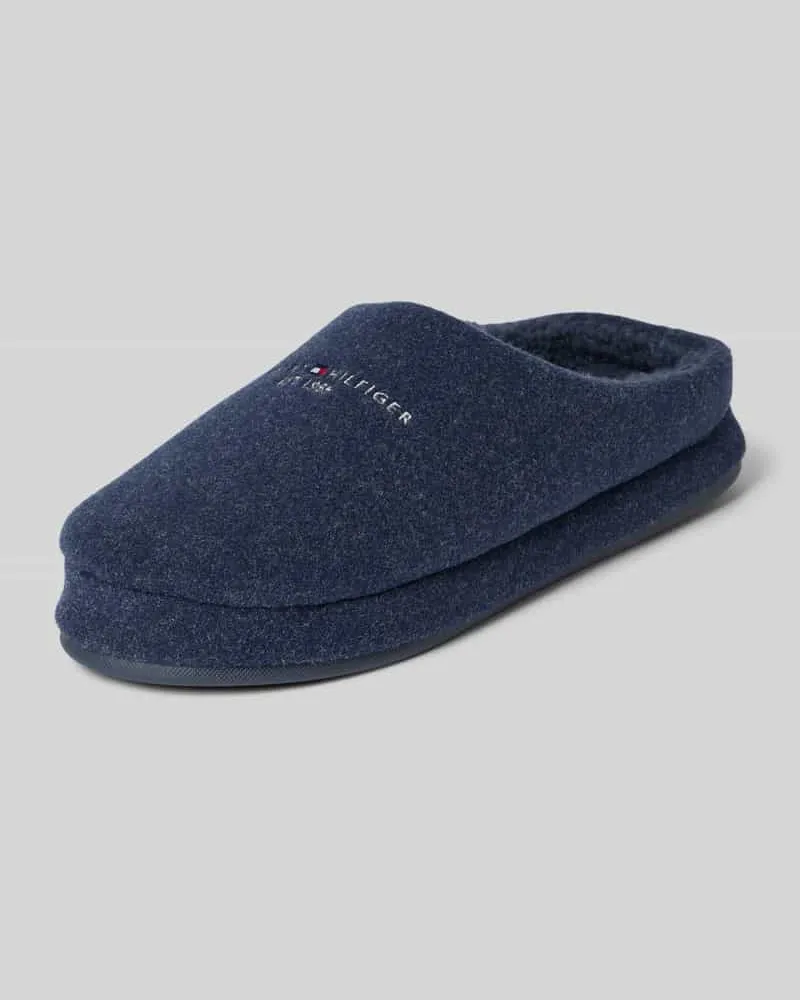 Tommy Hilfiger Slipper aus Filz Marine