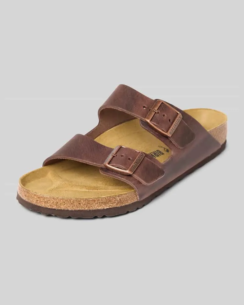 Birkenstock Sandalette aus Leder Modell 'Arizona 