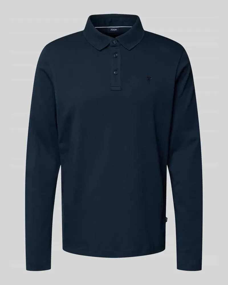 JOOP! Regular Fit Poloshirt im langärmeligen Design Modell 'Pero 