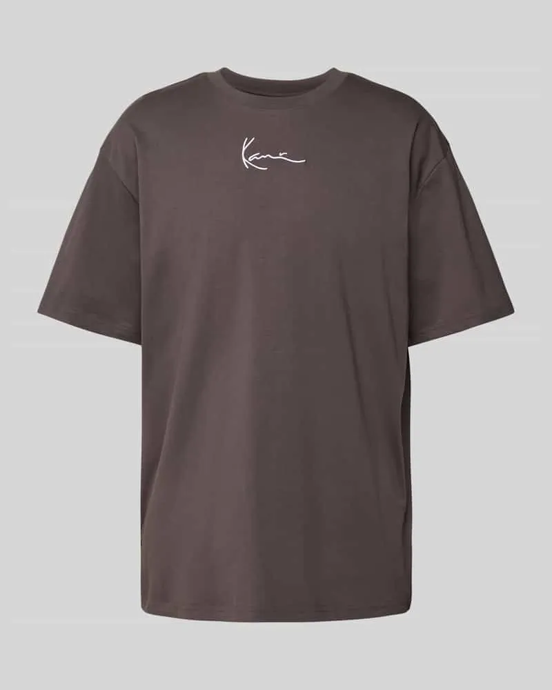 Karl Kani T-Shirt mit Label-Stitching 