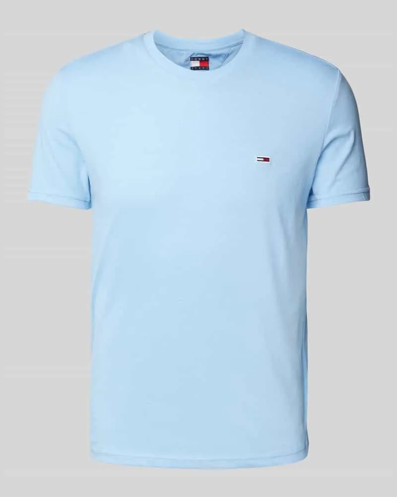 Tommy Hilfiger Slim Fit T-Shirt mit Logo-Stitching 