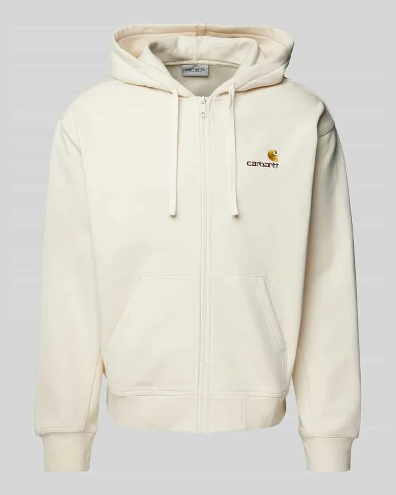 Carhartt WIP Sweatjacke mit Logo-Stitching 