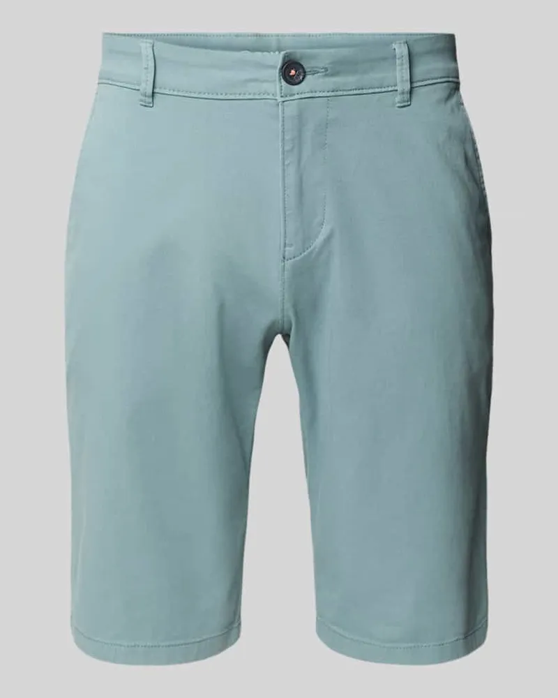 Tom Tailor Slim Fit Chinoshorts aus Baumwoll-Mix 