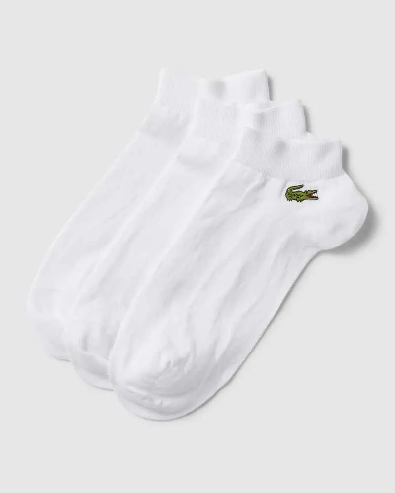 Lacoste Socken mit Logo-Stitching im 3er-Pack 