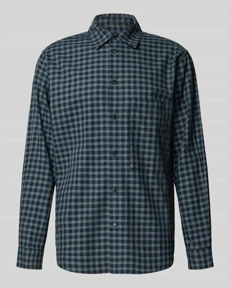 Scotch&Soda Relaxed Fit Freizeithemd mit Kentkragen 