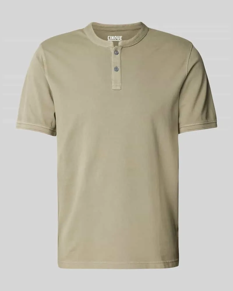 cinque Slim Fit Poloshirt mit Rundhalsausschnitt Modell 'LANO 