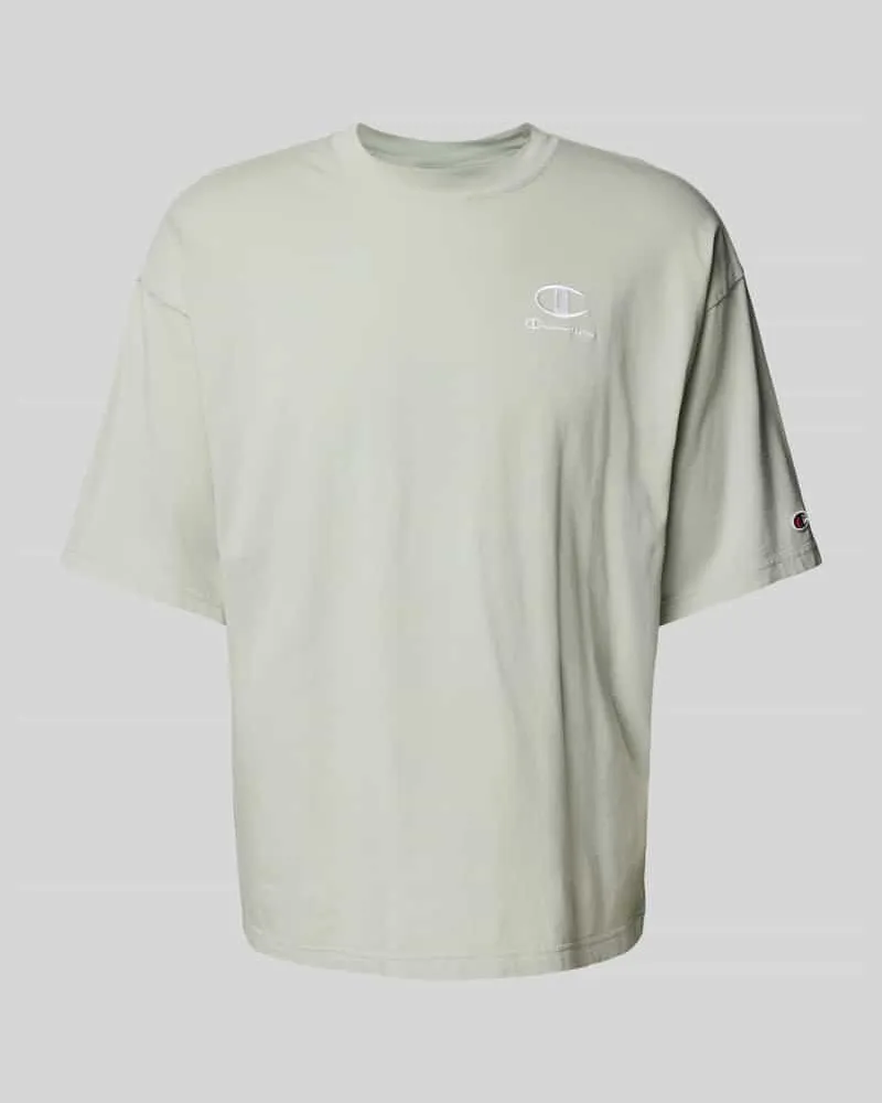 Champion Relaxed Fit T-Shirt mit Label-Stitching 