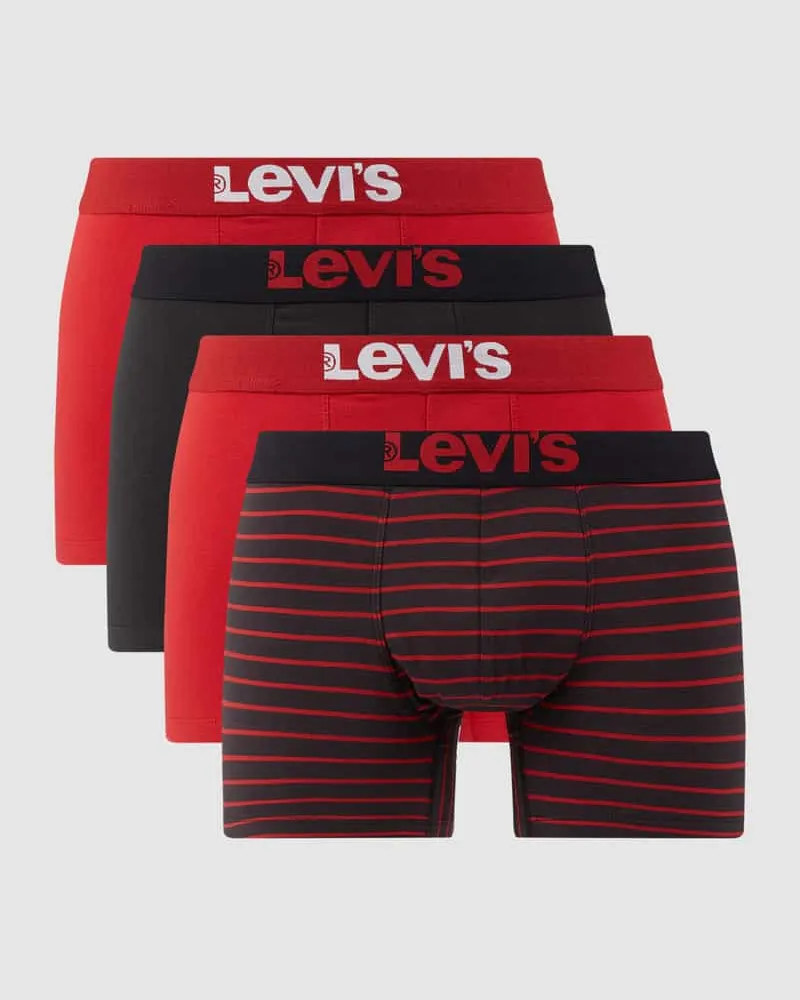 Levi's Trunks mit Stretch-Anteil im 4er-Pack 