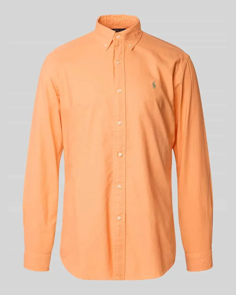 Ralph Lauren Freizeithemd mit Knopfleiste Orange