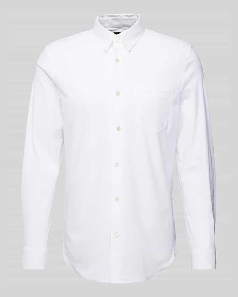Guess Regular Fit Freizeithemd mit Kentkragen Modell 'SUNSET 
