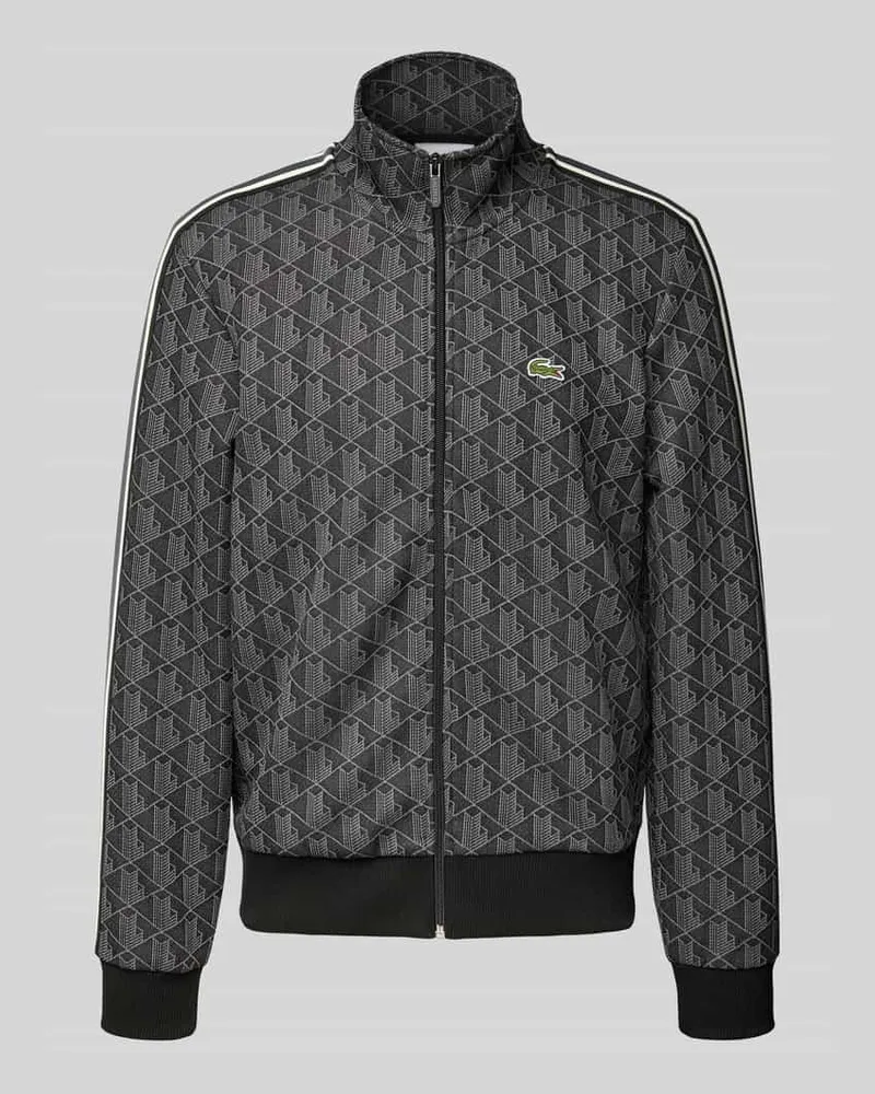 Lacoste Regular Fit Sweatjacke mit Baumwoll-Anteil 