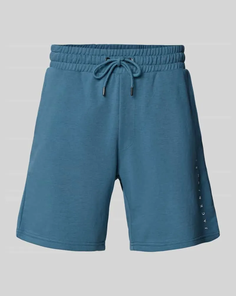Jack & Jones Sweatshorts mit Label-Detail Modell 'GORDON 