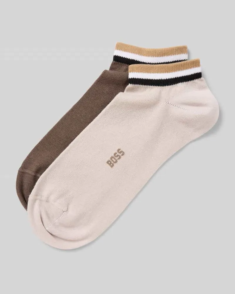 HUGO BOSS Sneaker-Socken aus Baumwoll-Mix im 2er-Pack 